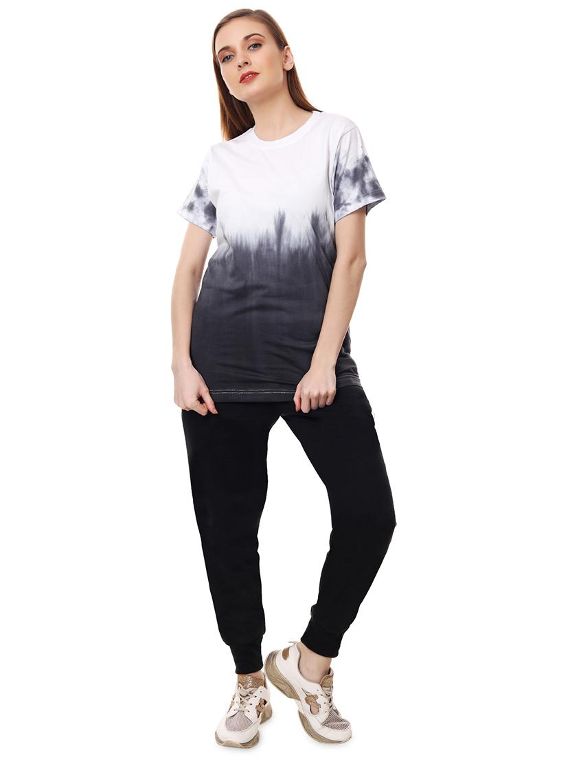 round neck tie & dye regular tee - 18339914 - Standard Image - 3