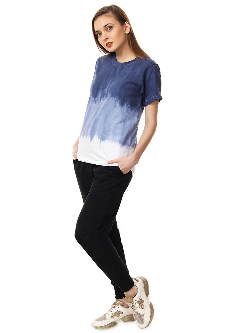 round neck tie & dye regular tee - 18339915 - Standard Image - 3