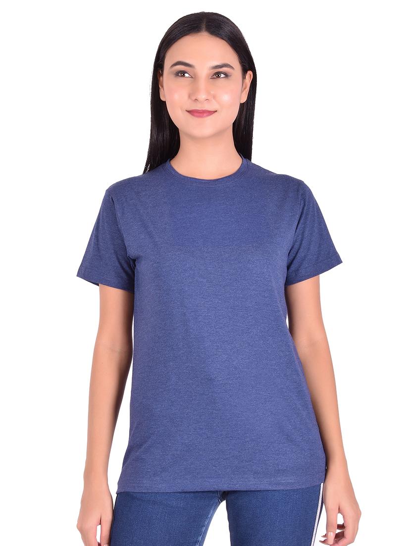 round neck solid regular tee - 18339918 -  Zoom Image - 0