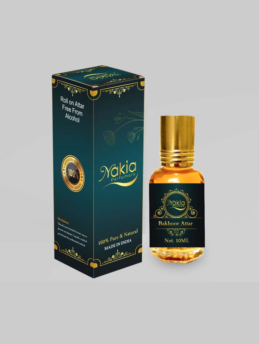 nakia perfumers bakhoor attar 10ml alcohol-free perfume for men & women - 18339986 - Zoom Image - 0