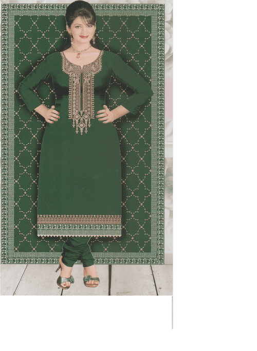 this unstitched salwar suit material from  - 18340387 -  Standard Image - 0