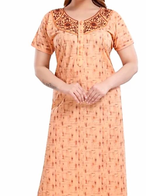 orange hosiery nightwear set - 18341393 - Standard Image - 0