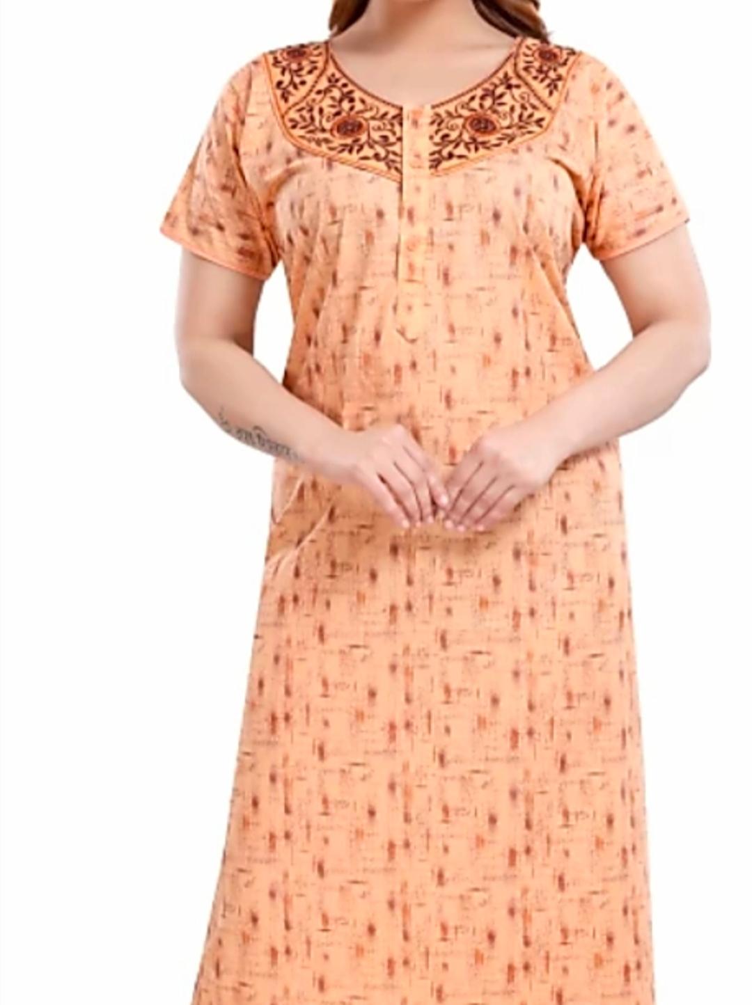 orange hosiery nightwear set - 18341393 - Zoom Image - 0