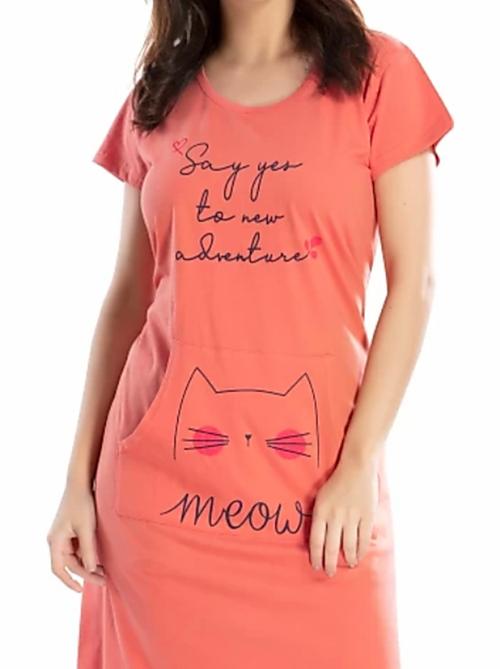 orange hosiery nightwear set - 18341398 - Standard Image - 0
