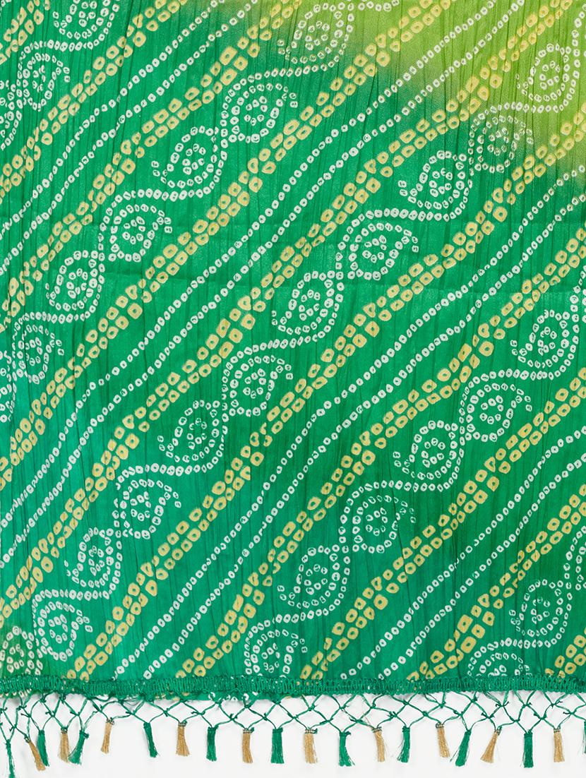 multi colored silk dupatta - 18341780 - Standard Image - 3