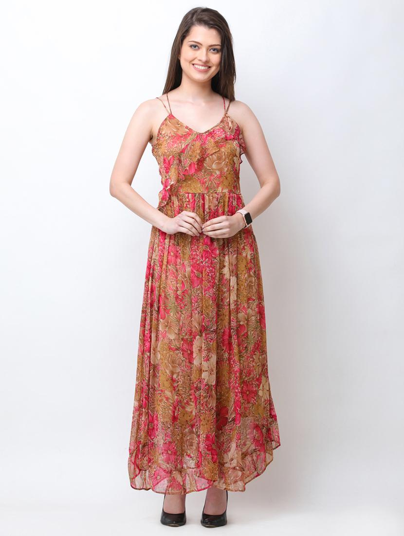 cami neck floral maxi dress - 18341968 -  Zoom Image - 0