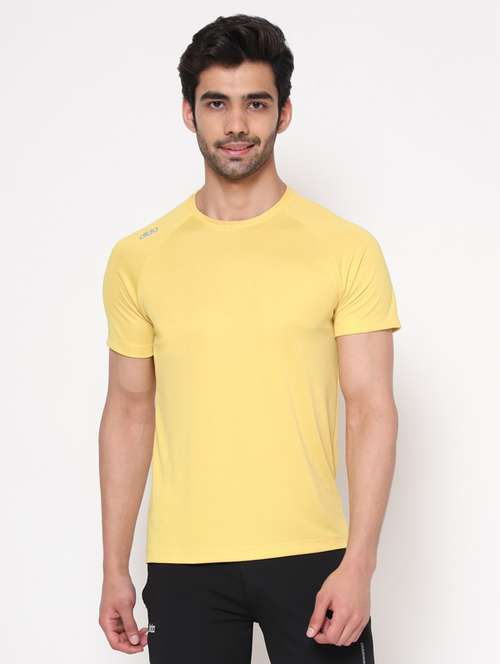 yellow solid t-shirt - 18342428 - Standard Image - 0