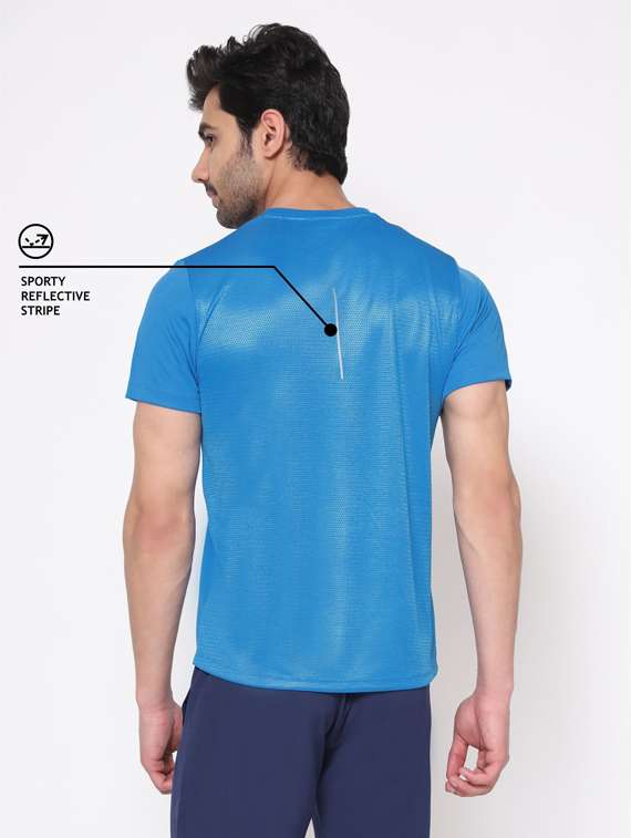blue solid t-shirt - 18342464 -  Standard Image - 3