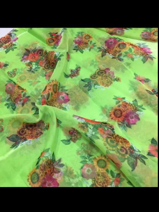 semi organza 5.5 mtr cut for - 18344318 - Zoom Image - 0