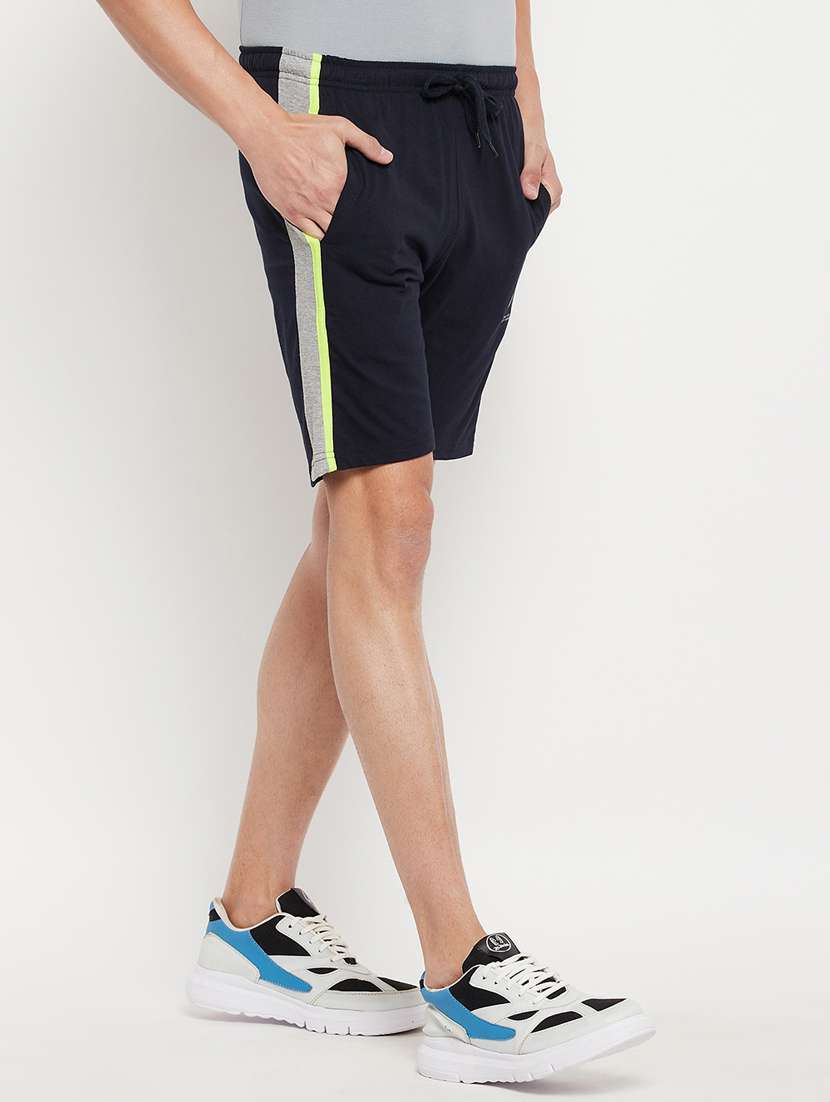 navy blue printed short - 18344683 -  Standard Image - 3