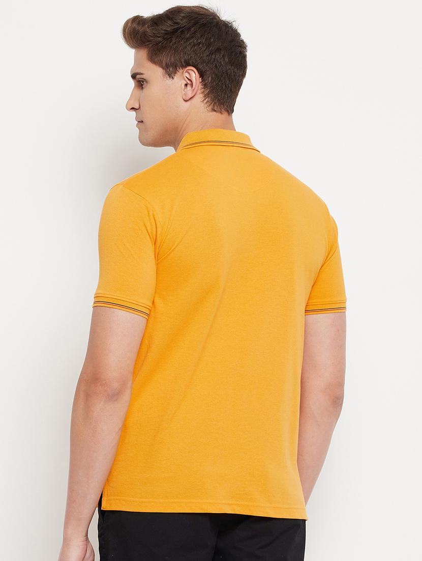 yellow striped polo t-shirt - 18344714 - Standard Image - 3