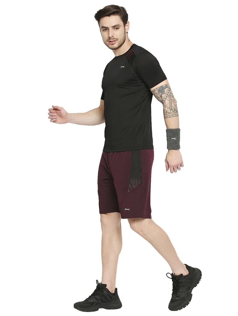 black solid t-shirt - 18345437 - Standard Image - 3