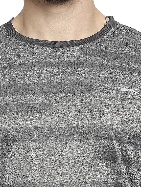 grey melange t-shirt - 18345438 - Standard Image - 3