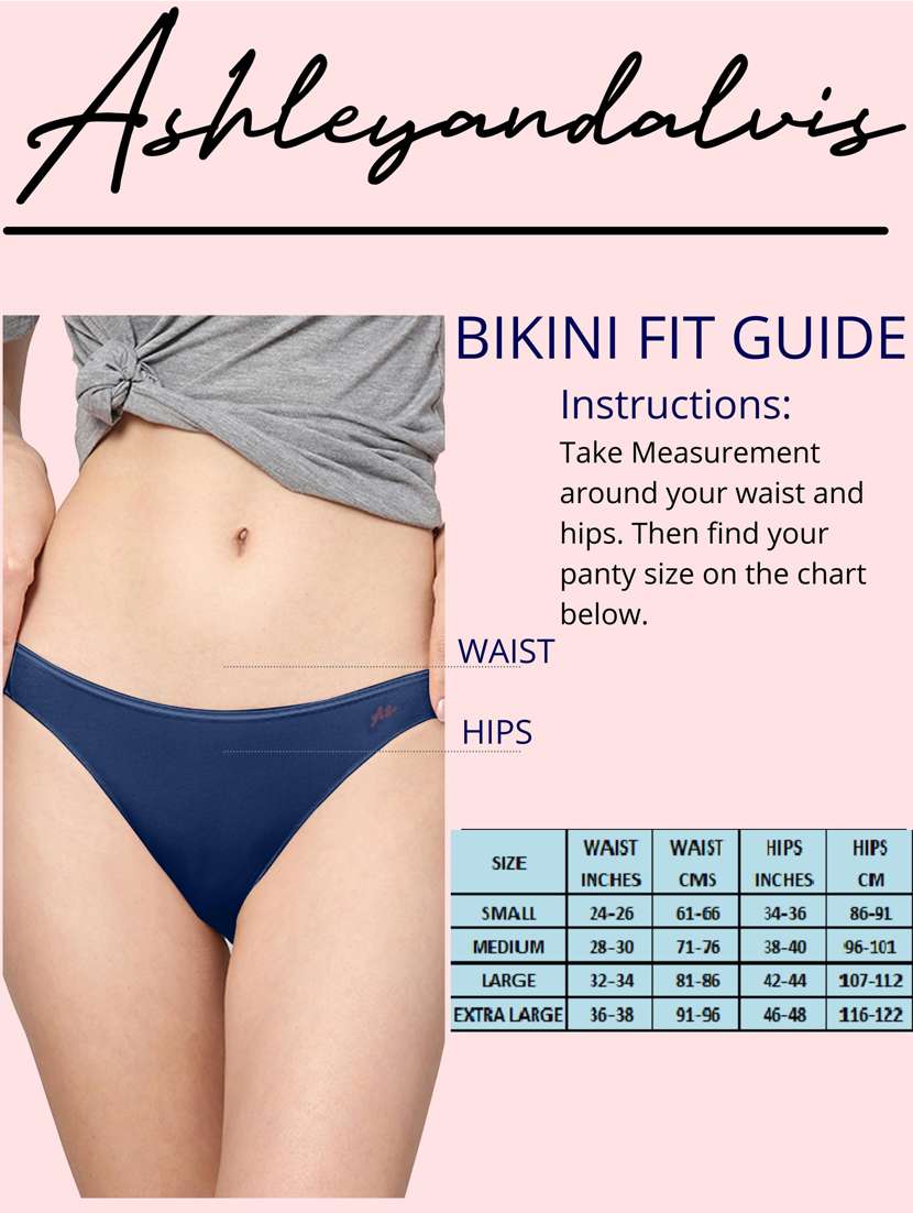 bikini bamboo micro modal, antibacterial, premium women panty - 18345598 -  Standard Image - 5