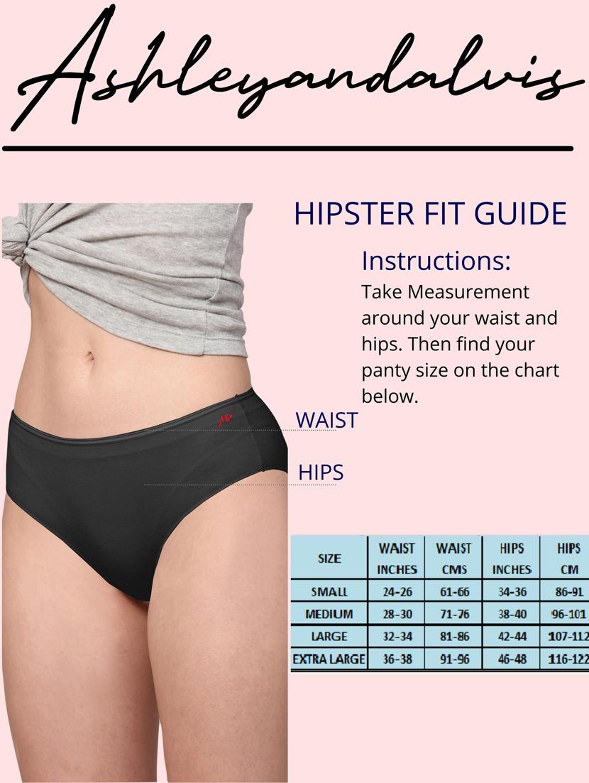 hipster premium women panty, antibacterial, 3x moisture wicking - 18345642 - Standard Image - 5