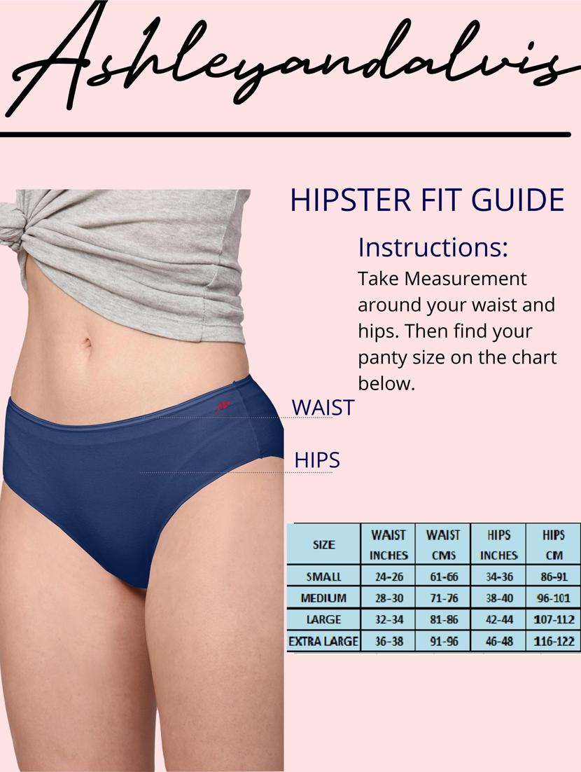 hipster premium women panty, antibacterial, 3x moisture wicking - 18345656 - Standard Image - 5
