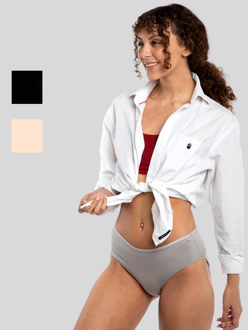 hipster premium women panty, antibacterial, 3x moisture wicking - 18345664 - Standard Image - 0