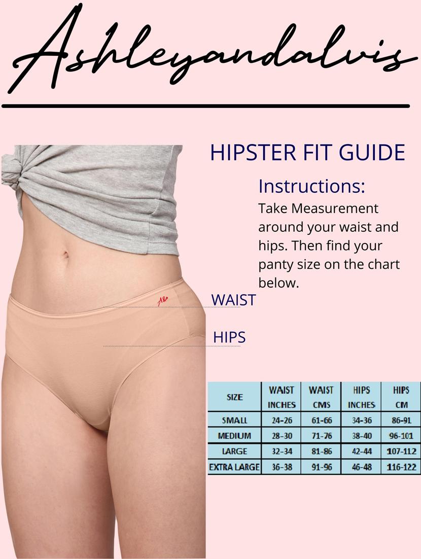 hipster premium women panty, antibacterial, 3x moisture wicking - 18345673 - Standard Image - 5