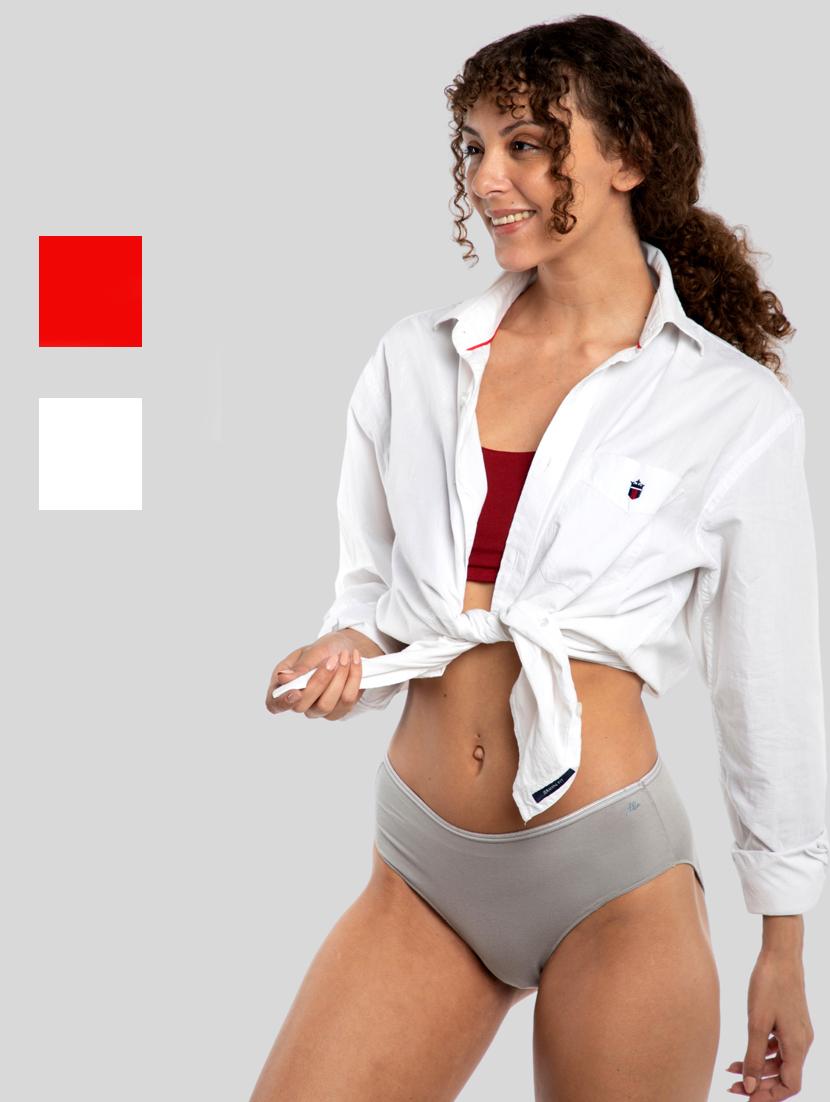 hipster premium women panty, antibacterial,  3x moisture wicking - 18345677 -  Zoom Image - 0