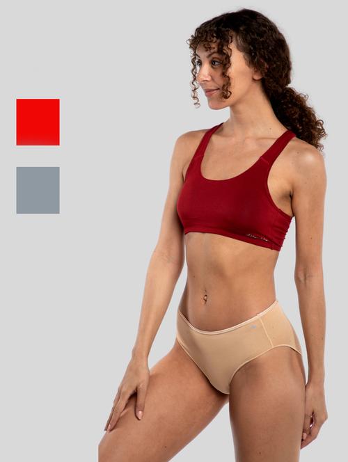 hipster premium women panty, antibacterial,  3x moisture wicking - 18345689 -  Standard Image - 0