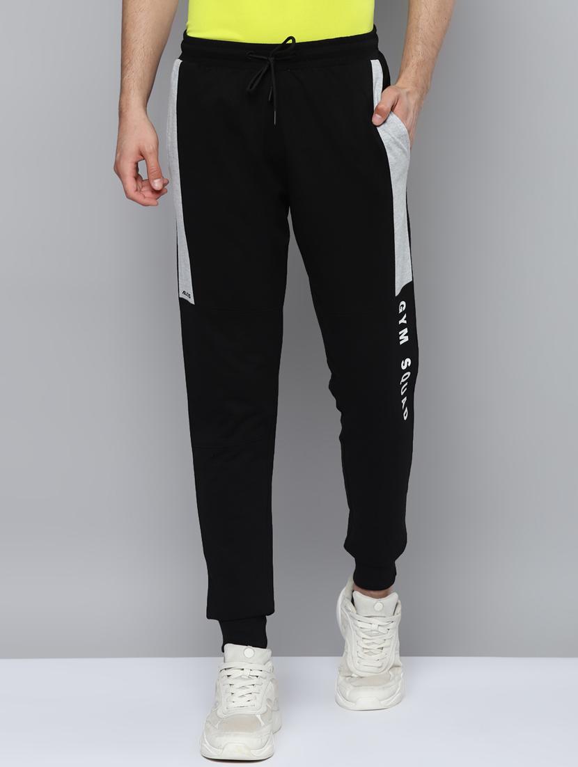 black printed track pant - 18346334 - Zoom Image - 0