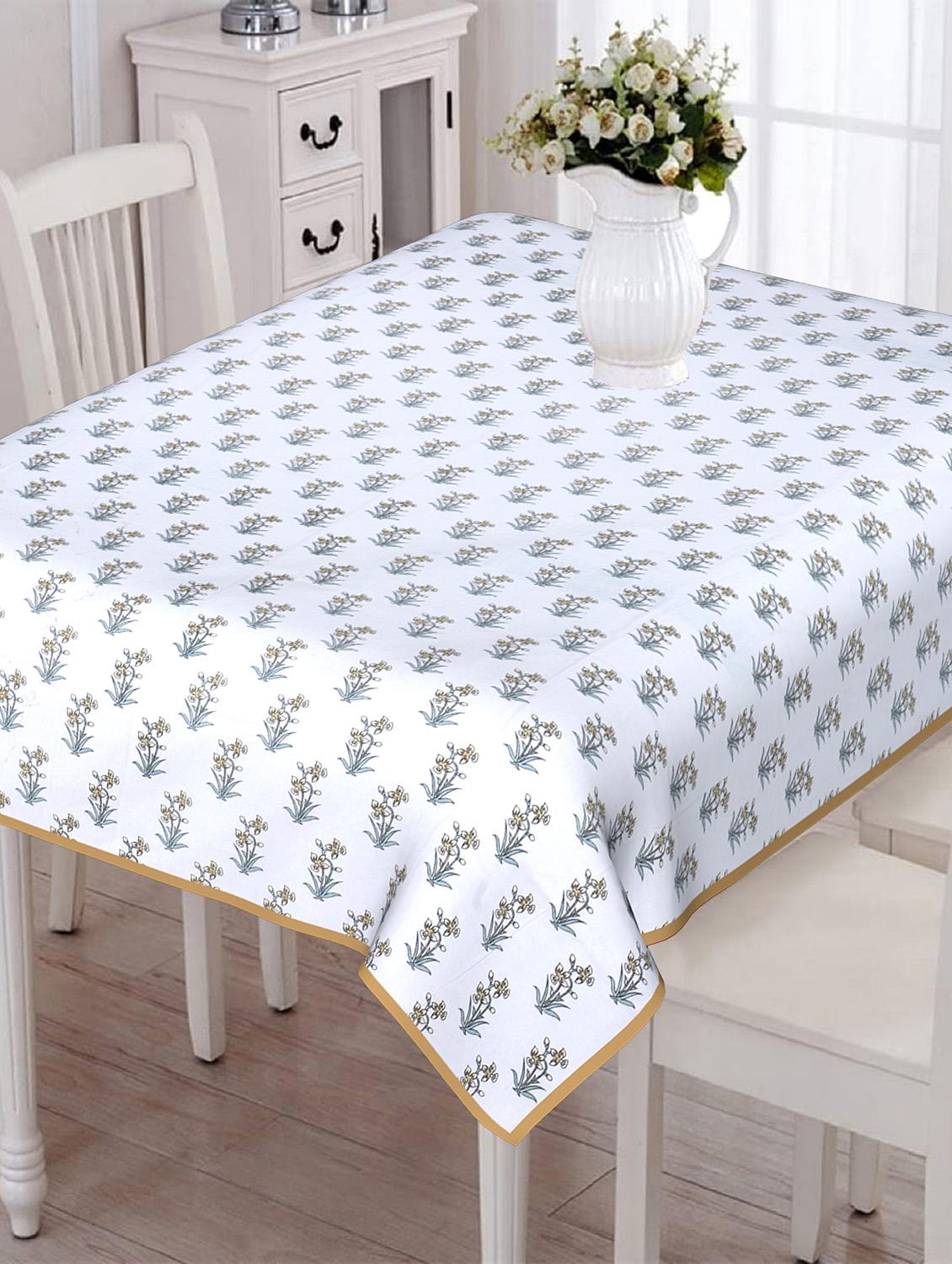 texstylehome pure cotton jaipuri style 4 seater table cloth - 18347226 - Zoom Image - 0