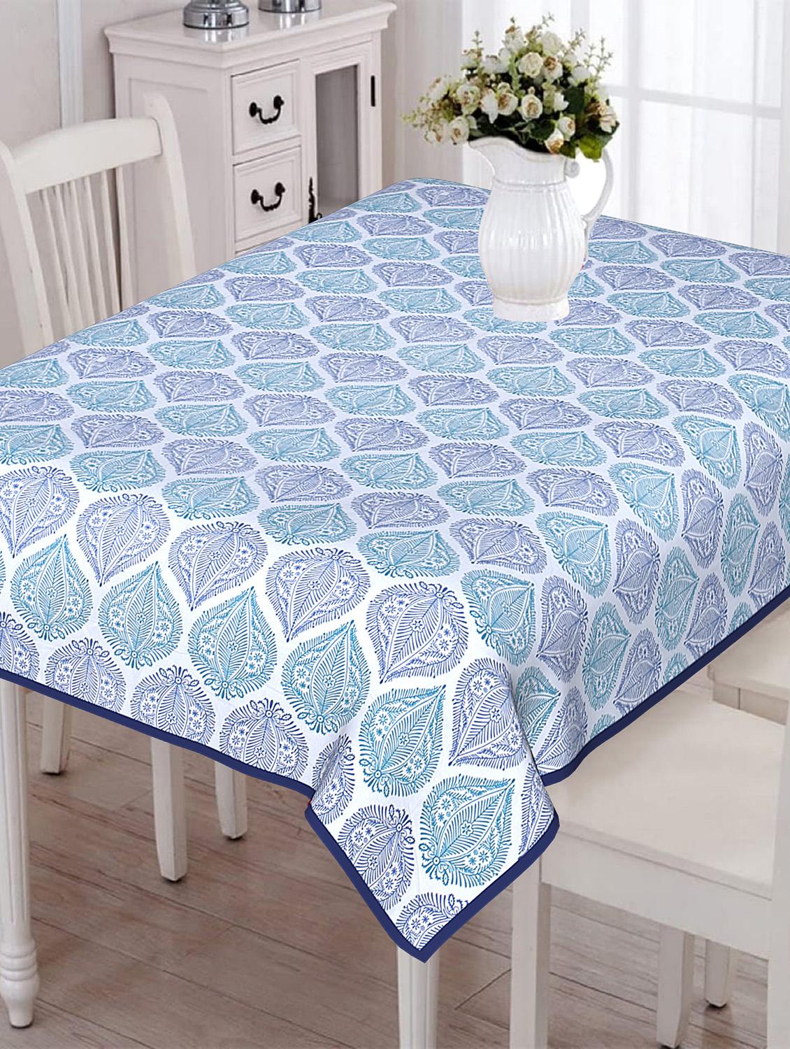 texstylehome pure cotton jaipuri style 4 seater table cloth - 18347229 - Zoom Image - 0