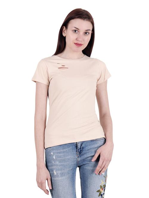 ripped detail solid top - 18347614 - Standard Image - 0