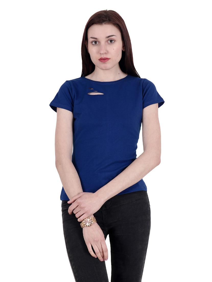 ripped detail solid top - 18347616 - Zoom Image - 0
