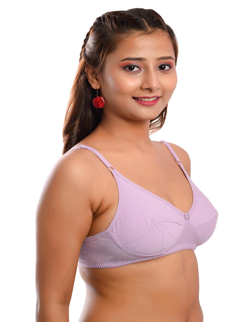 pack of 2 solid regular bra - 18347999 - Standard Image - 3