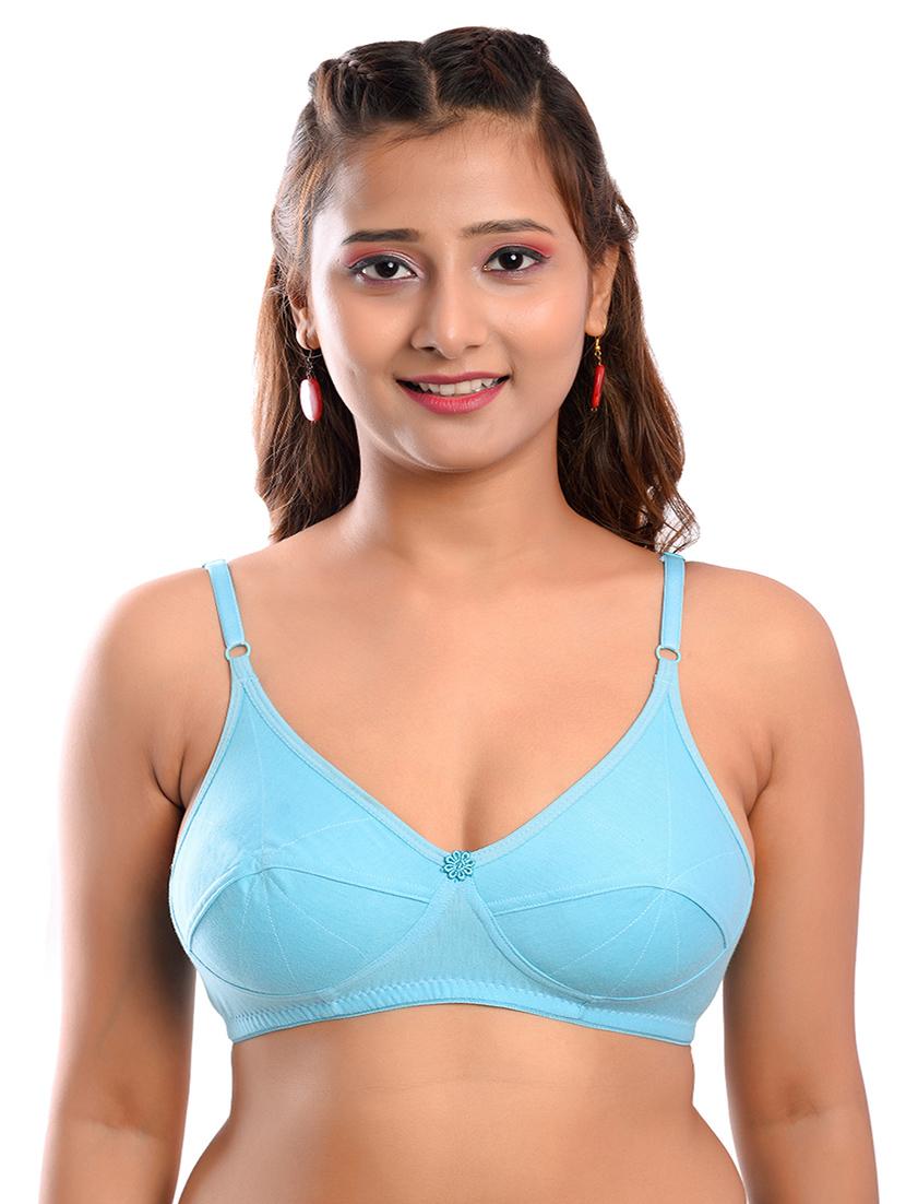 pack of 2 solid regular bra - 18347999 - Standard Image - 5