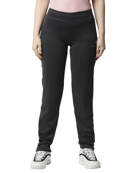grey solid track pant - 18351576 -  Standard Image - 0
