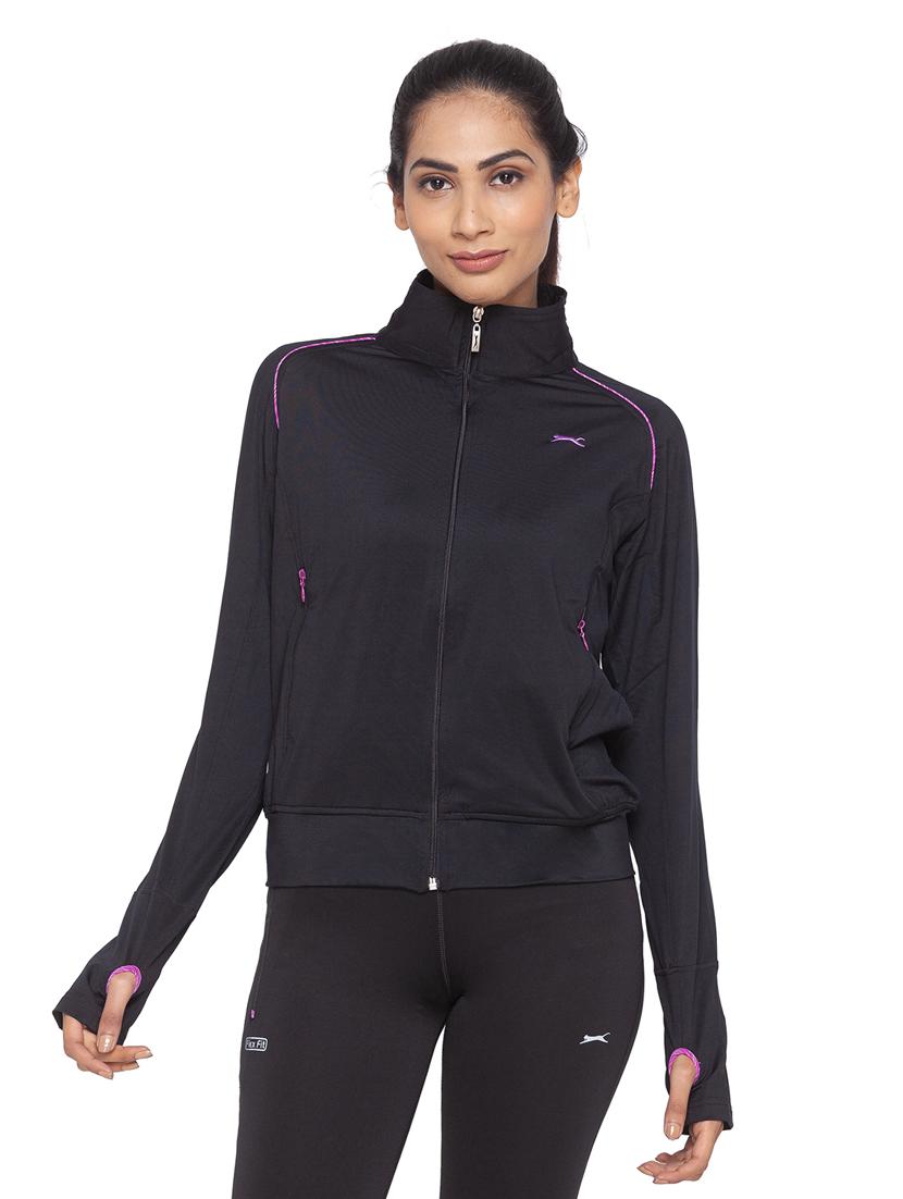 long sleeved solid regular jacket - 18351661 - Zoom Image - 0