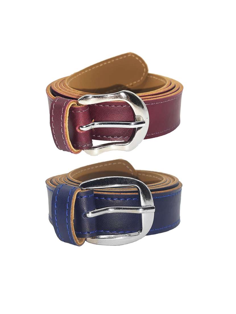 pack of 2 multi colored belt - 18351724 -  Zoom Image - 0