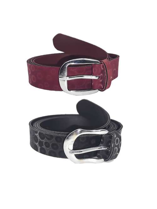 pack of 2 multi colored belt - 18351741 -  Standard Image - 0