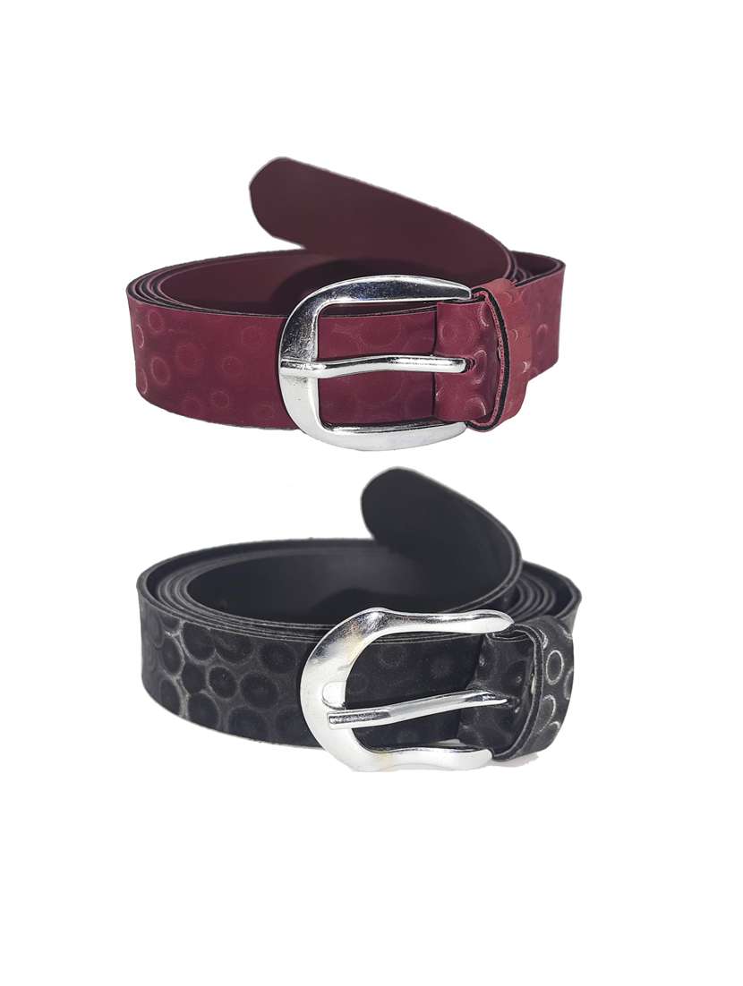 pack of 2 multi colored belt - 18351741 -  Zoom Image - 0