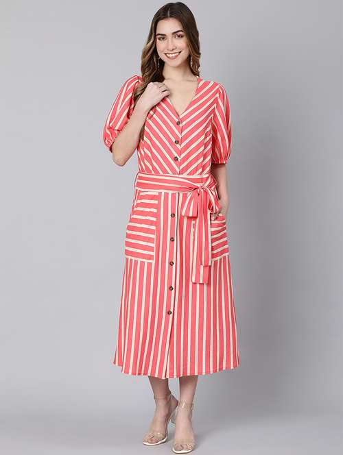 women's  striped dress - 18354469 -  Standard Image - 0