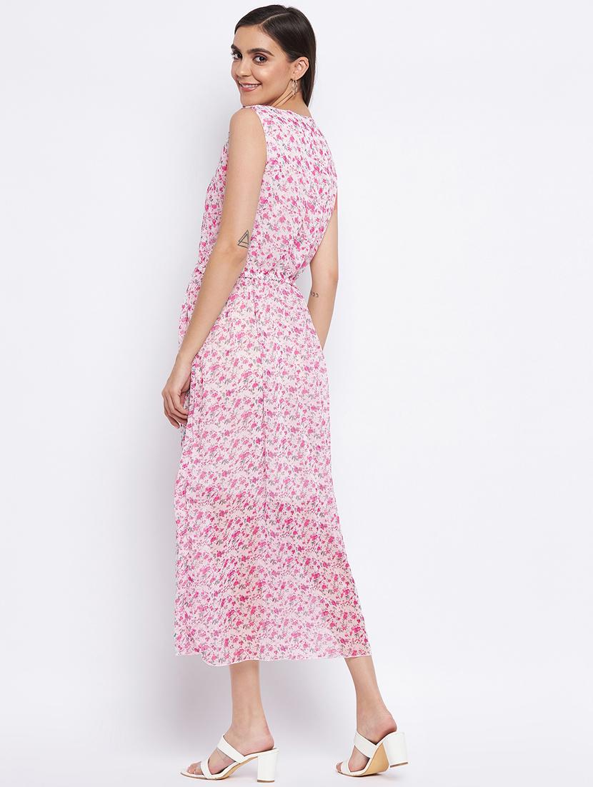 women's fit & flare floral dress - 18354944 - Standard Image - 3