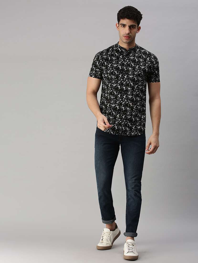 mens printed casual shirt - 18356085 -  Standard Image - 3