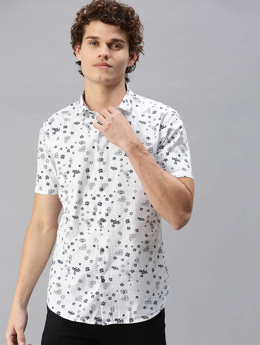 mens florals casual shirt - 18356090 -  Zoom Image - 0