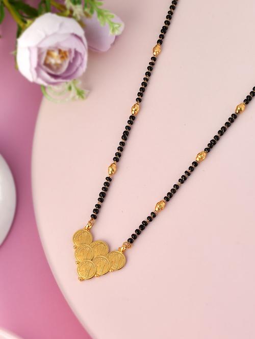 gold beads mangalsutra - 18358641 -  Standard Image - 0