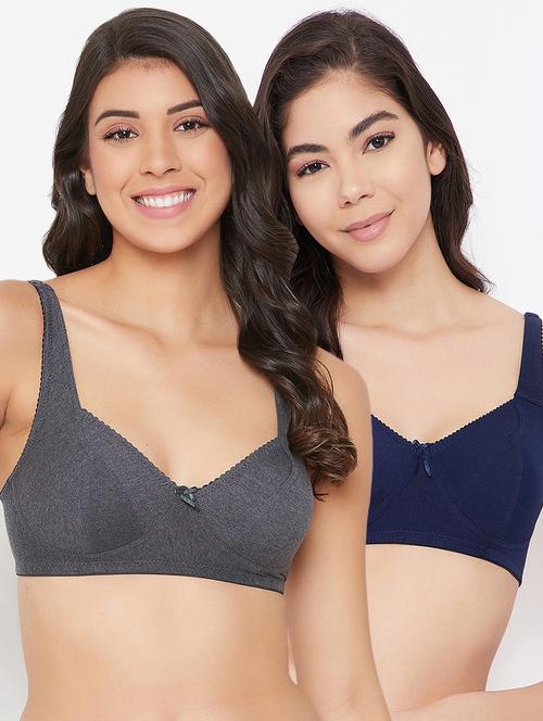 pack of 2 solid t-shirt bra - 18358963 - Standard Image - 0
