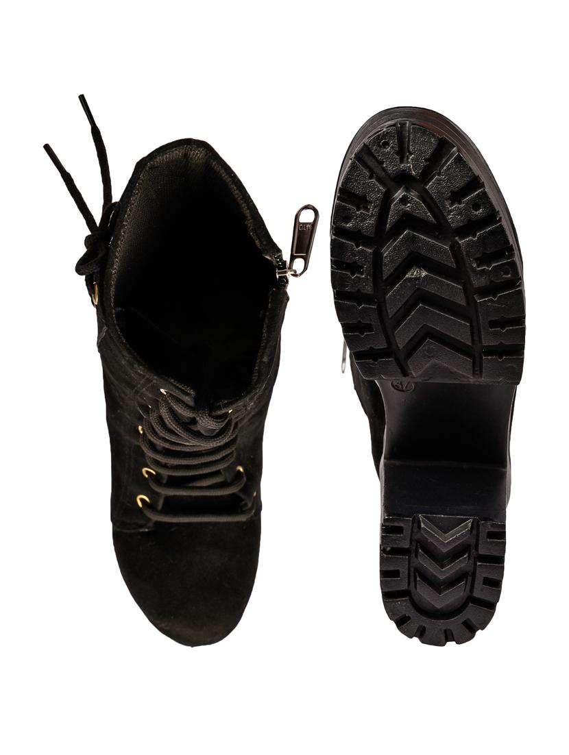 black calf lace up boot - 18359445 - Standard Image - 3