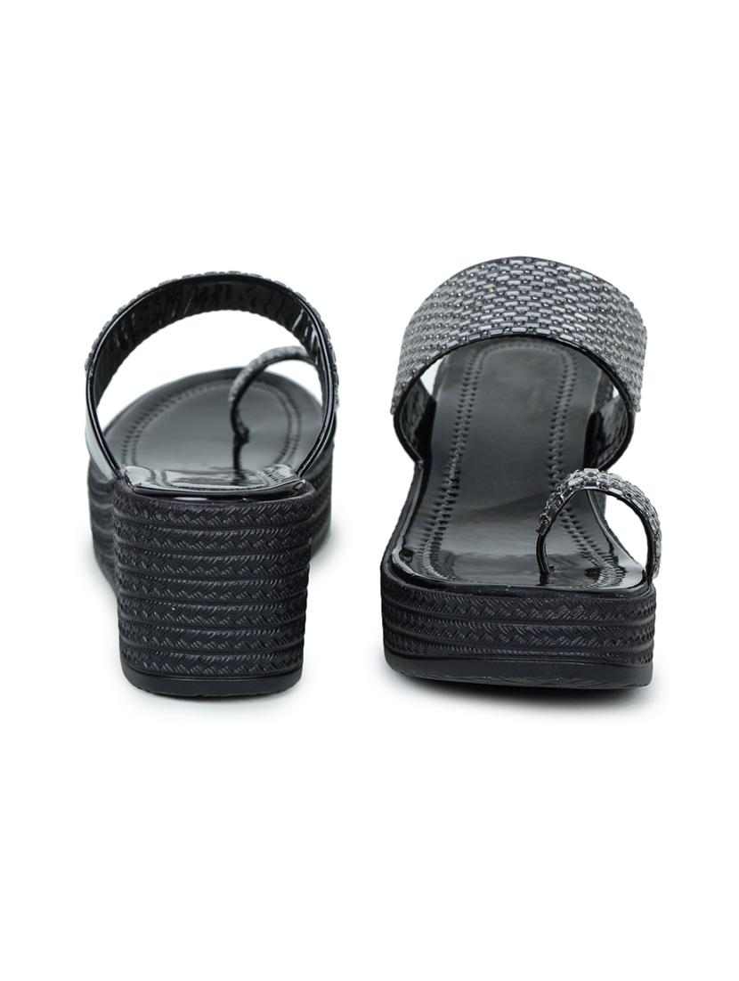 giik's trendy wedges heel for women & girls. - 18359481 - Standard Image - 3