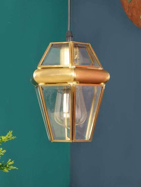 latest gold hanging lights - bulb not included