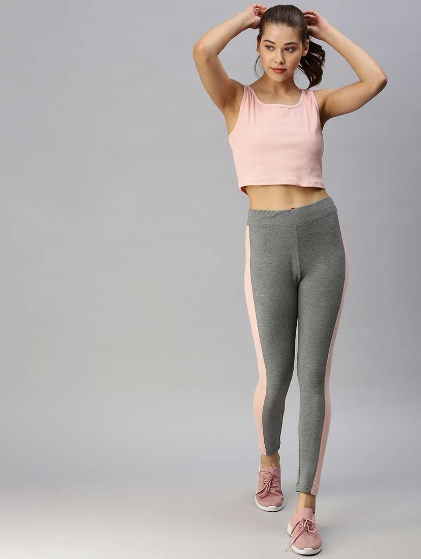 women's crop scoop neck top - 18360165 - Standard Image - 3