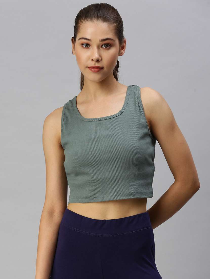 women's plain square neck t-shirt - 18360168 -  Zoom Image - 0