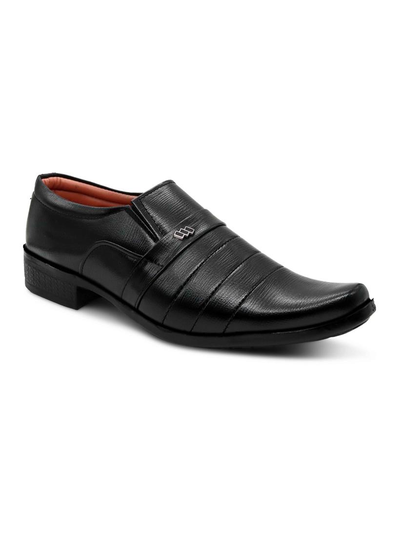black  slip on shoes
