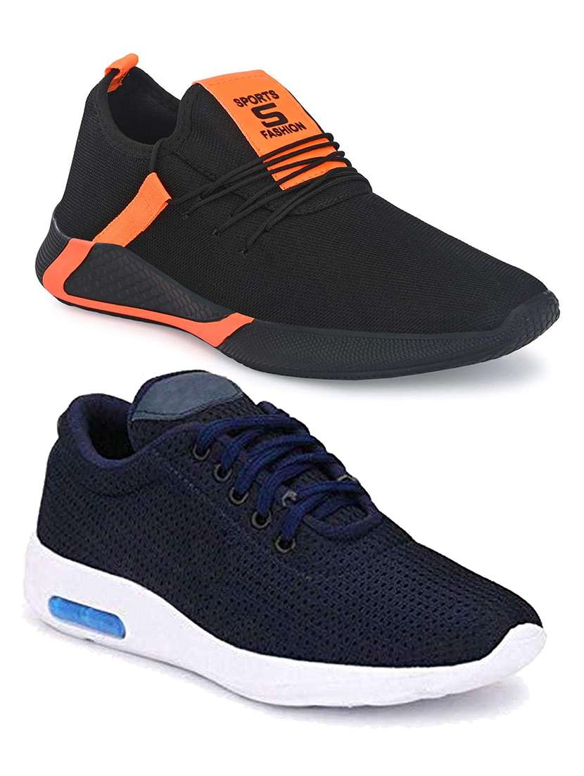 pack of 2 lace up sport shoes