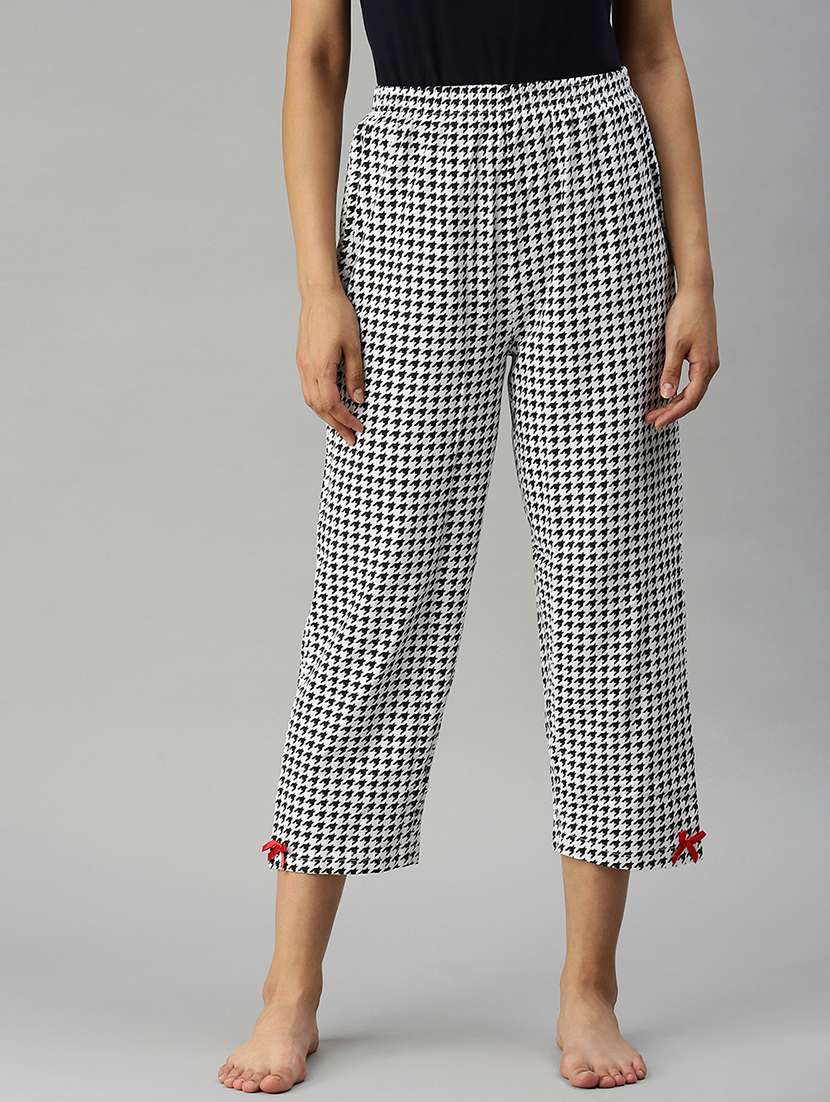 mid rise printed others trouser